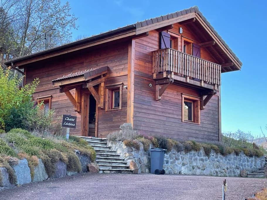 Chalet Leobina, Quartier Calme, Vue Panoramique! La Bresse Luaran gambar